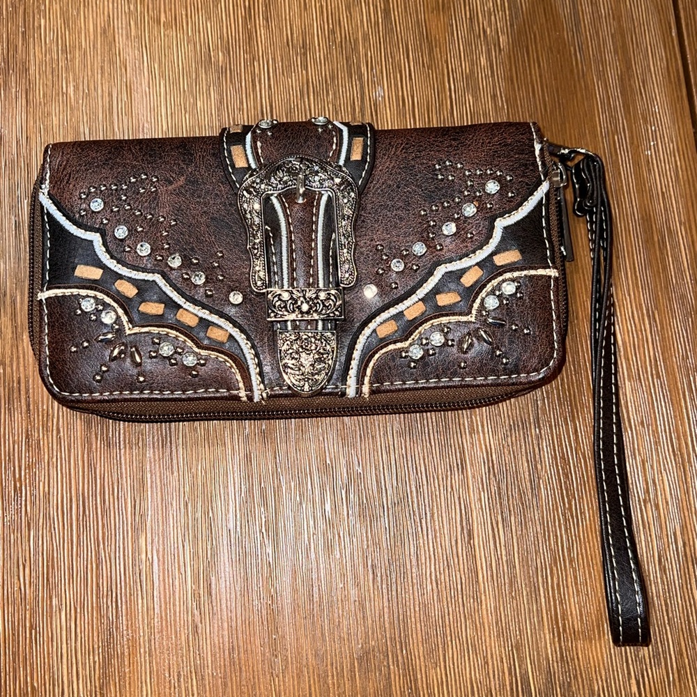 Brown Western-Style Wallet